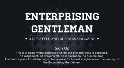 enterprisinggentleman.com