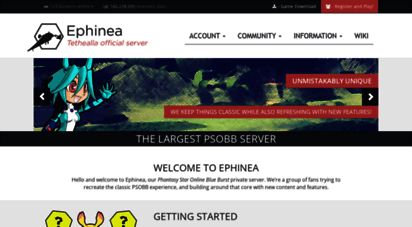 ephinea.pioneer2.net