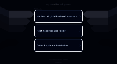 equanimityroofing.com