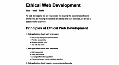 ethicalweb.org