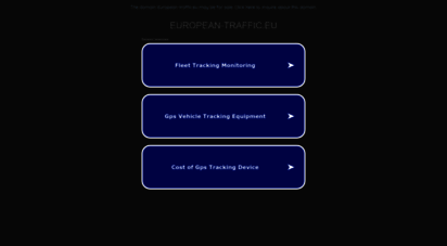 european-traffic.eu
