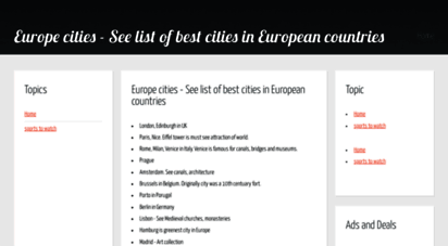 europecitytrip.com