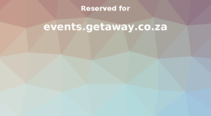 events.getaway.co.za