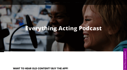 everythingactingpodcast.com