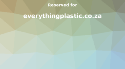 everythingplastic.co.za