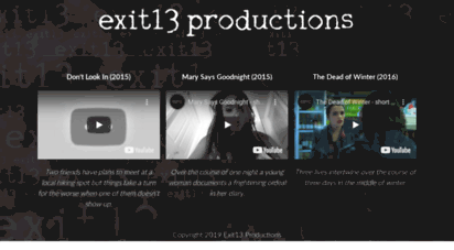 exit13productions.com