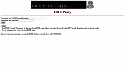 ezproxy.uscb.edu