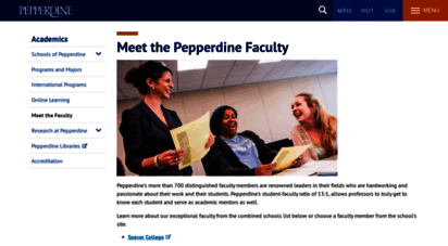 faculty.pepperdine.edu