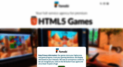 Full-service agency for premium HTML5 Games – Famobi