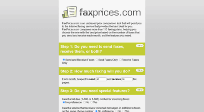 faxprices.com