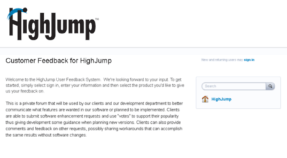 feedback.highjump.com