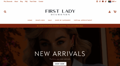 firstladydiamonds.com