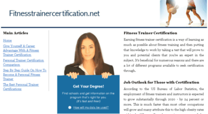 fitnesstrainercertification.net