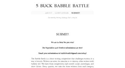 fivebuckbabblebattle.wordpress.com