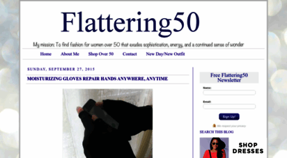 flattering50.com