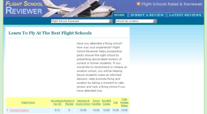 flightschoolreviewer.com