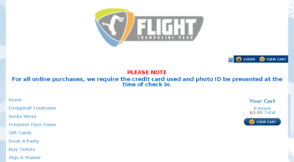 flighttrampolinepark.pfestore.com