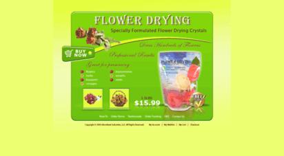 flowerdryingcrystals.com