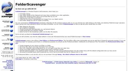folderscavenger.com