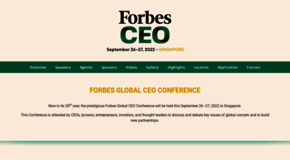 forbesglobalceoconference.com