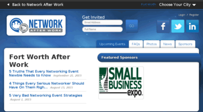 fortworth.networkafterwork.com