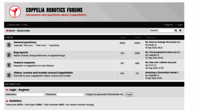 forum.coppeliarobotics.com