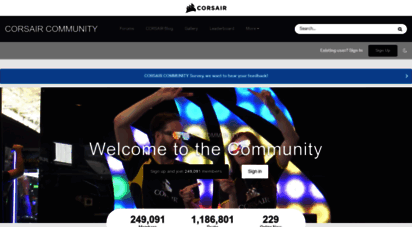 Welcome to Forum.corsair.com - Corsair Community