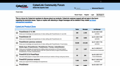 forum.cyberlink.com