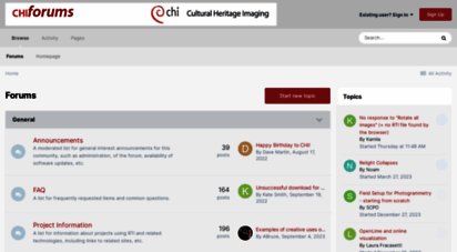 forums.culturalheritageimaging.org