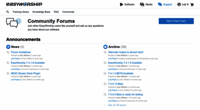 forums.easyworship.com
