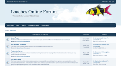forums.loaches.com
