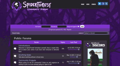 forums.spiderforest.net