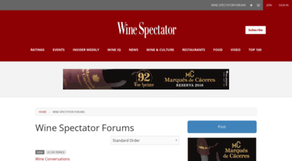 forums.winespectator.com