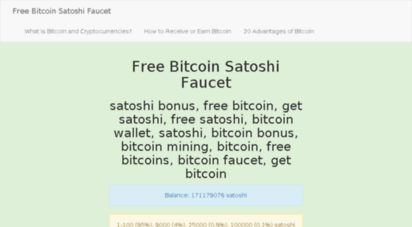 free-bitcoin-satoshi.com