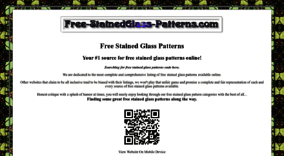 free-stainedglass-patterns.com