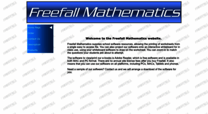freefallmathematics.com