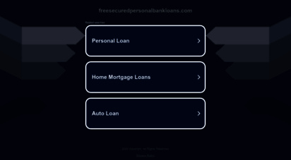 freesecuredpersonalbankloans.com
