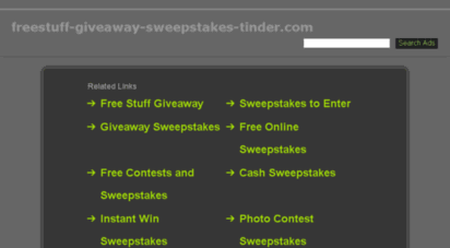 freestuff-giveaway-sweepstakes-tinder.com