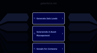 galanteria.net