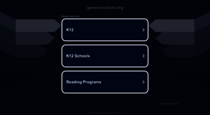 gamesinschool.org