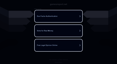 gamesreport.net