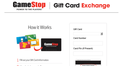 Gamestop Gift Card Pin Number