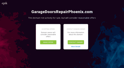 garagedoorsrepairphoenix.com