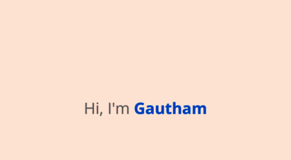 gauthamyerroju.com