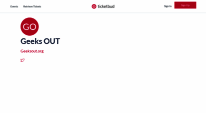 geeks-out.ticketbud.com