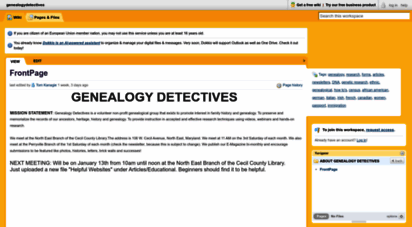 genealogydetectives.pbworks.com