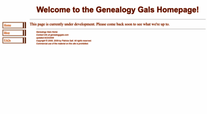 genealogygals.com