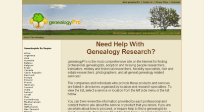 genealogypro.com