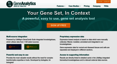 geneanalytics.genecards.org