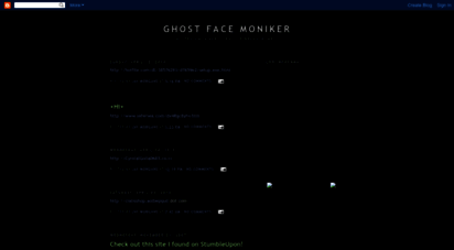 ghostfacemoniker.blogspot.se